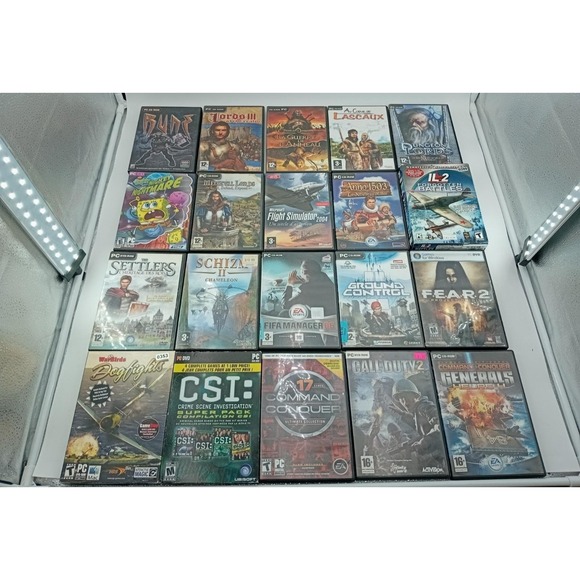 Lot of 90+ PC Games FEAR 2 Half-Life Halo Grandia LOTR Call of Duty Big Bundle - Picture 9 of 12